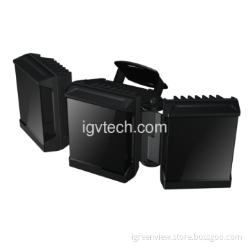 Ip66 Waterproof Ir Illuminator With 18pcs Smt Ceramic Lamp 